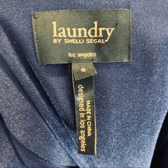 Laundry by Shelli Segal One Shoulder Beaded Dress - Picture 7 of 8